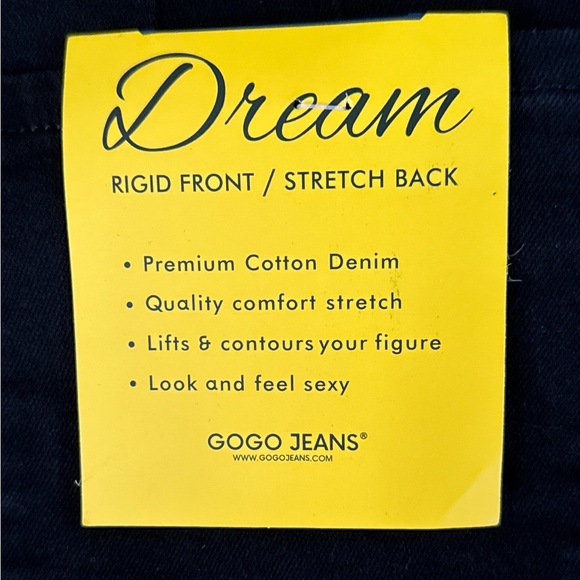GOGO High Rise Distressed Black Stretch Jeans, Size 30…Brand New with Tags! - Picture 6 of 15